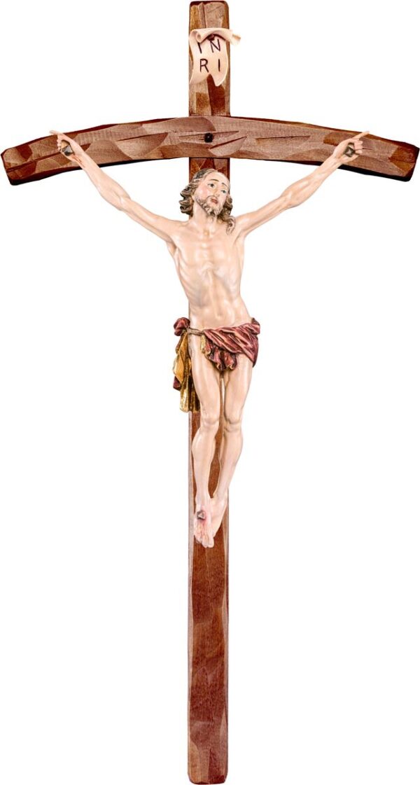 Cristo con cruz (Crucifijo). Relieve-0