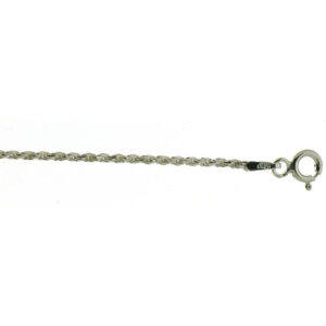 Cadena de plata de Ley modelo 'Cordon'. Grosor 1,30 mm