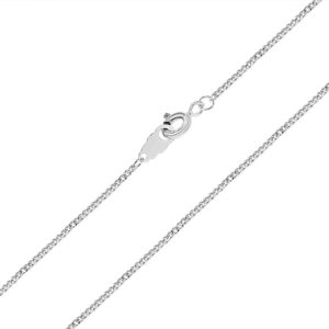 Cadena de plata de Ley modelo 'Venecia'. Grosor 0,85 mm