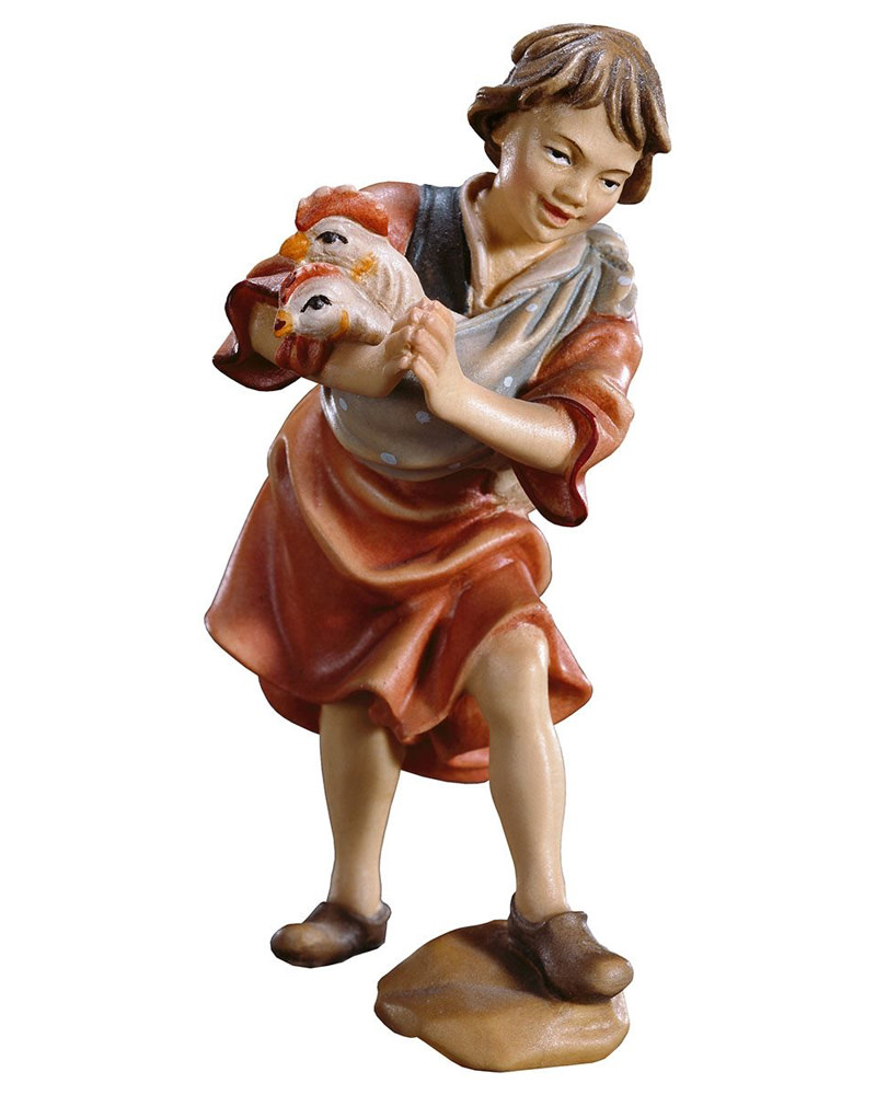 Boy with chicken (Casales Nativity)