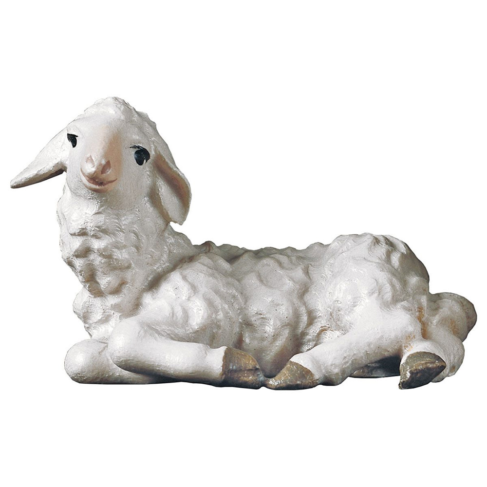 Lamb lying down (Casales Nativity)