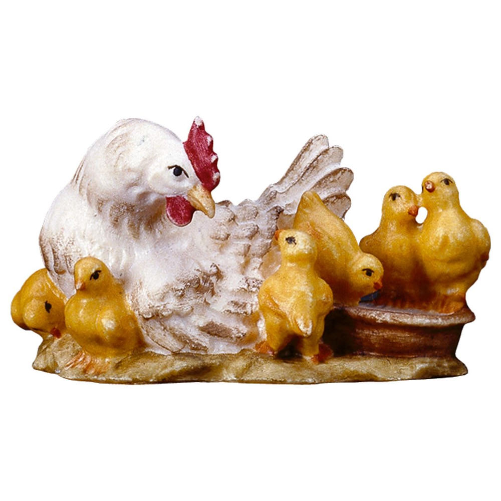 Chicken with chicks (Casales Nativity)