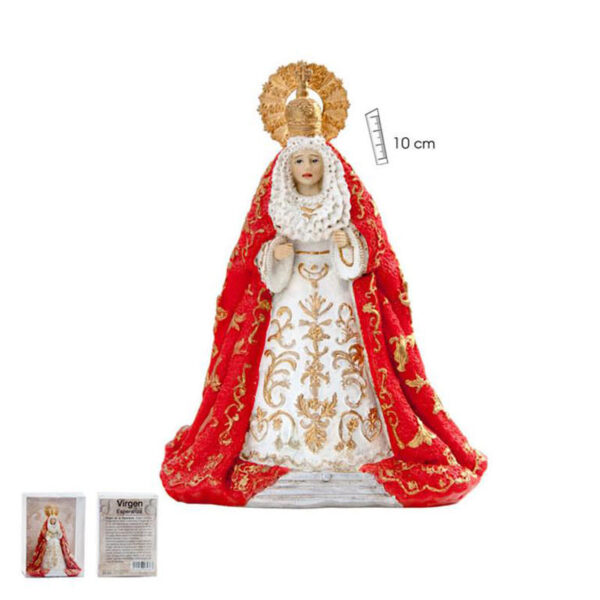 Virgen de la Esperanza, manto rojo-0