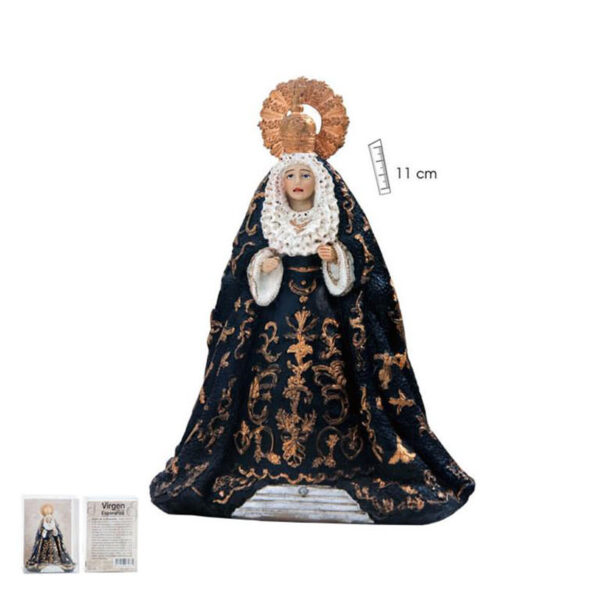 Blessed Virgin Mary, black cape