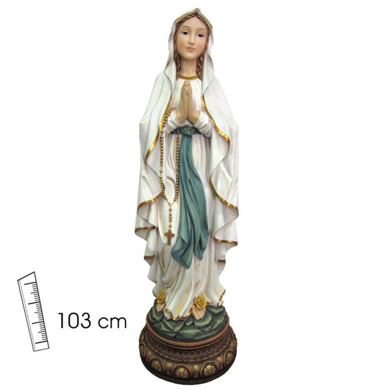 Virgen de Lourdes. Varias medidas.