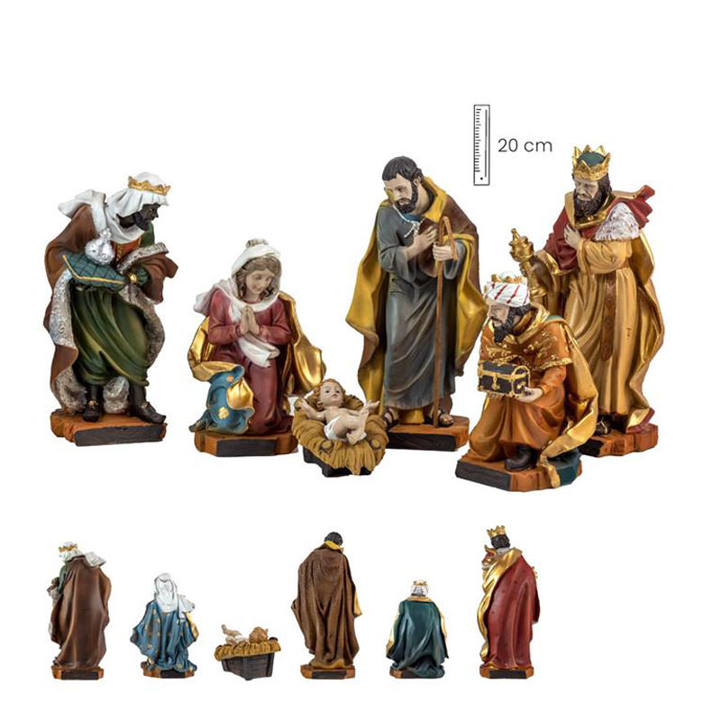 Misterio con Reyes Magos, 6 piezas