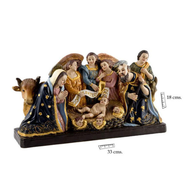 Nativity with angels