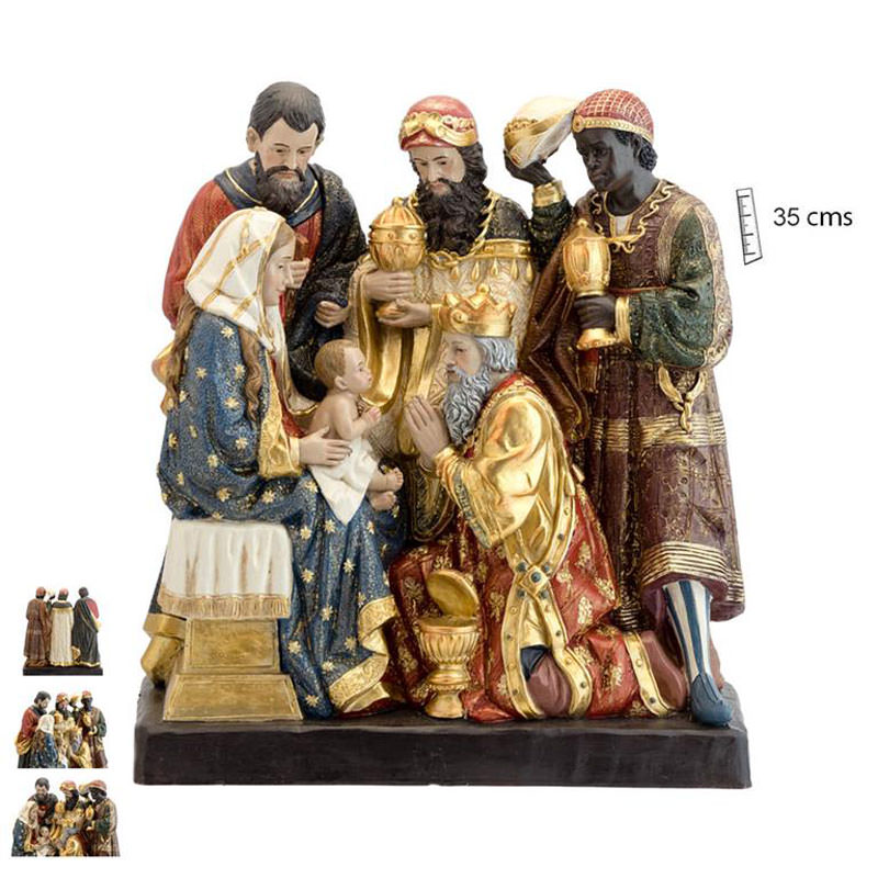 Nativity with Three Wise Men. Various measures