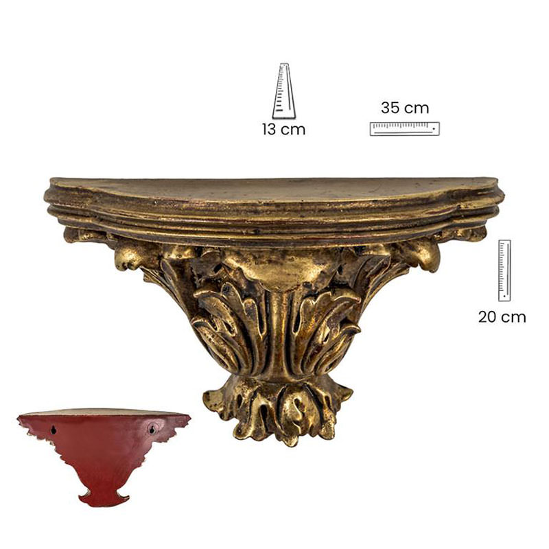 Gold pedestal. Various sizes.