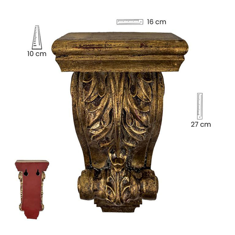 Gold pedestal. Various sizes.