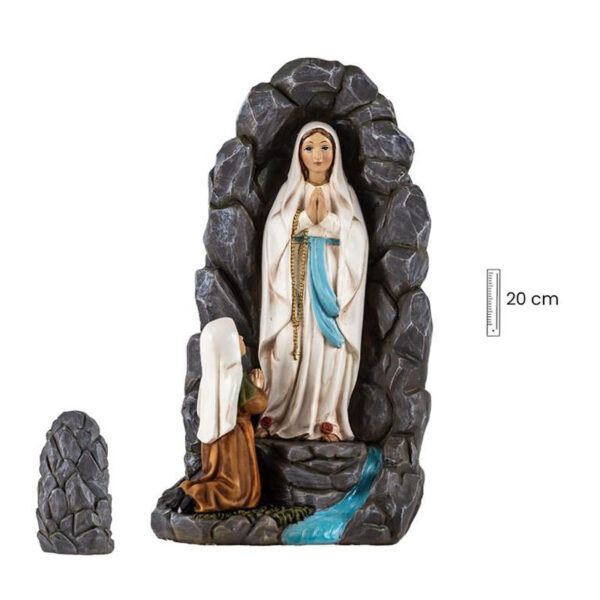 Virgen de Lourdes en cueva-0