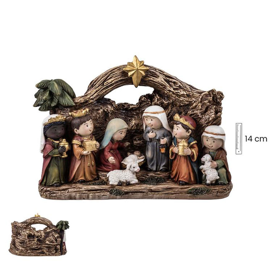 Children’s nativity. Nativity scene