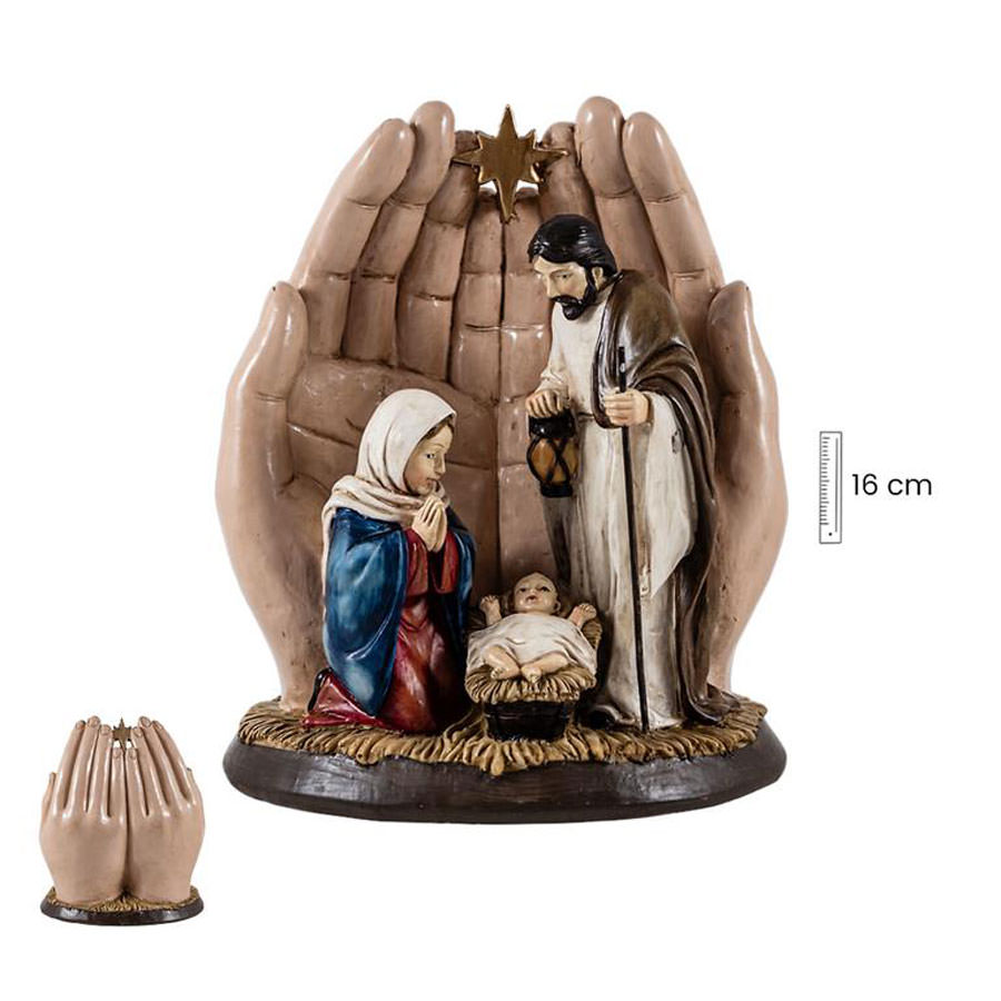 Nativity in hands