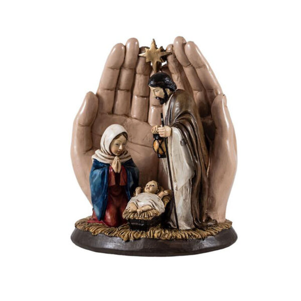 Nativity in hands