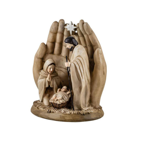 Nativity in hands