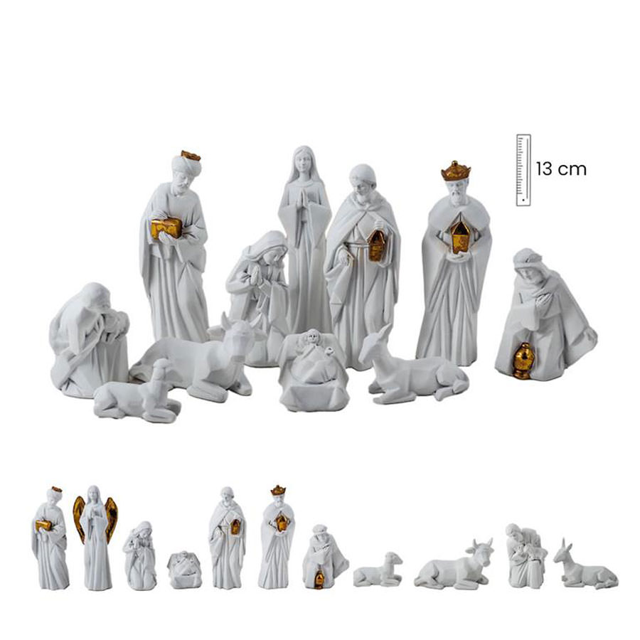 Nativity 11 pieces. 13 cm