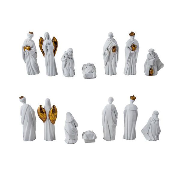 Nativity 11 pieces. 13 cm