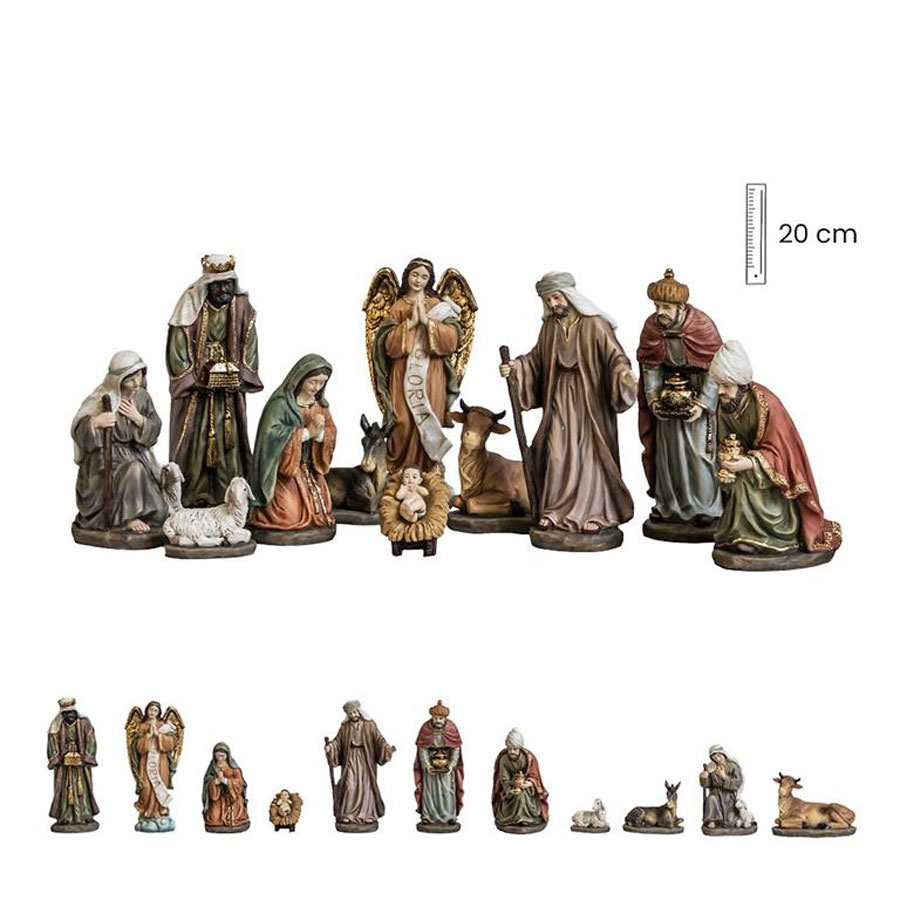 Nativity 11 pieces. Various measures