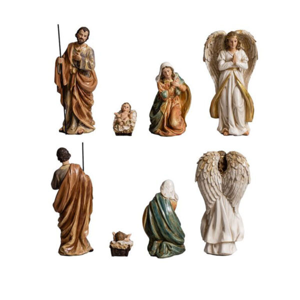 Nativity 11 pieces. 26 cm