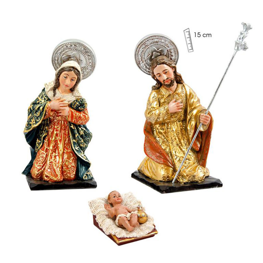 Nativity Cathedral Almudena, 3 pieces. 15 cm