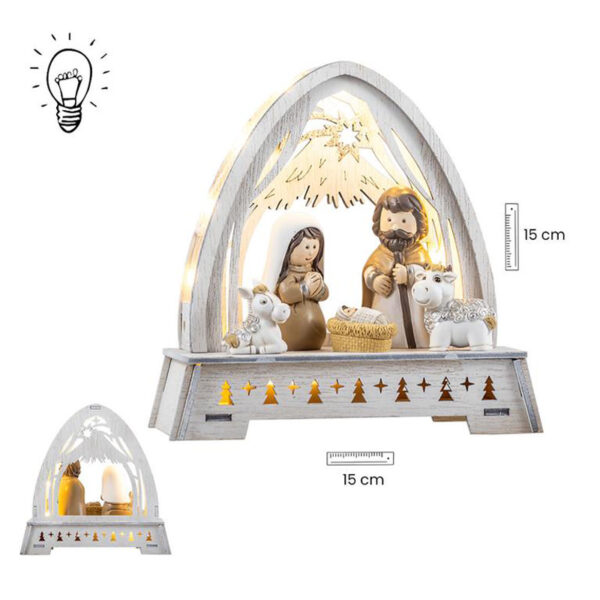 Nativity with light