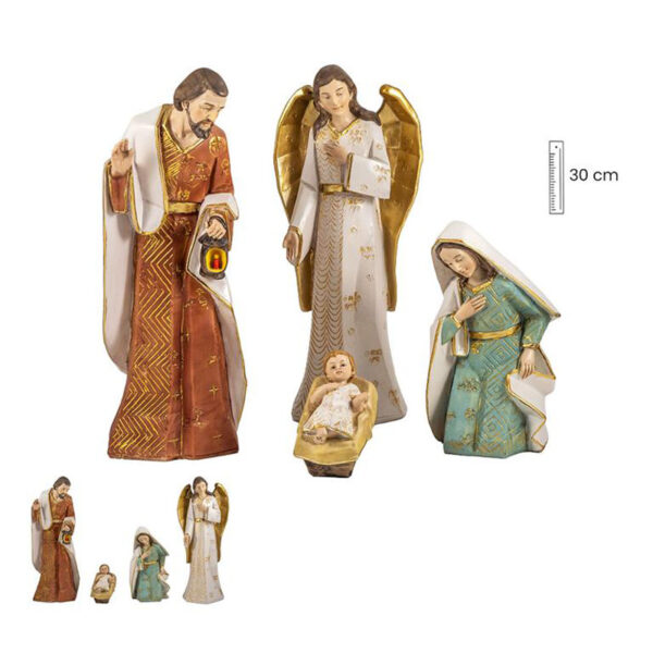 Nativity 4 pieces. 31 cm