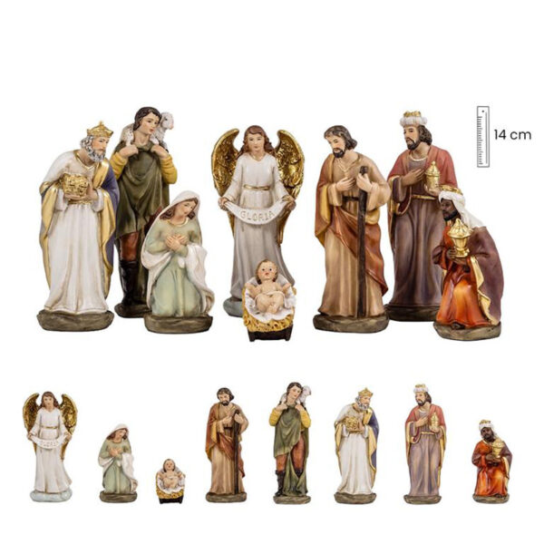 Nativity 8 pieces. 14 cm