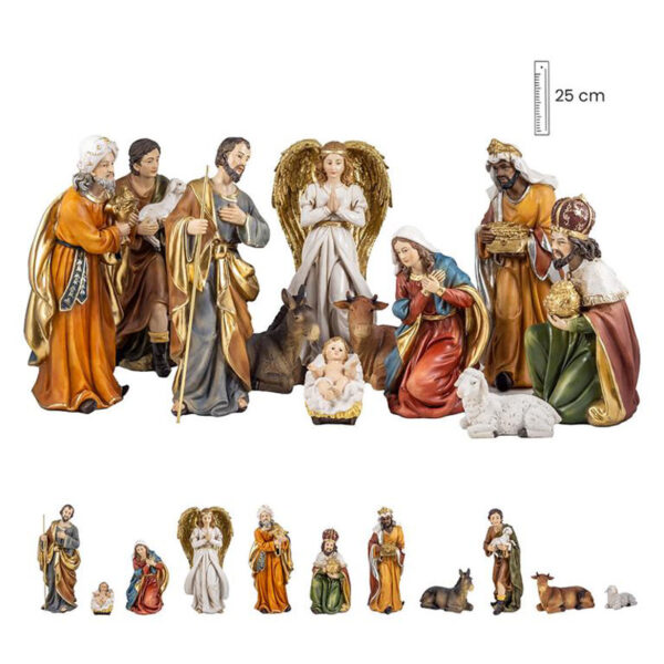 Nativity 11 pieces. 26 cm