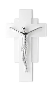 Crucifijo. Baño de plata