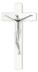 Crucifijo. Baño de plata