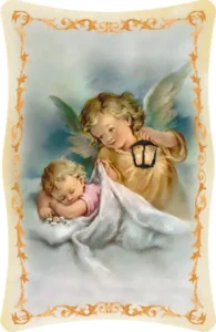 Cuadro del Angel de la Guarda