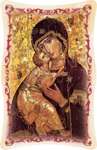 Cuadro de la Virgen de Vladimir