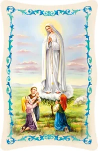 Cuadro de la Virgen de Fatima