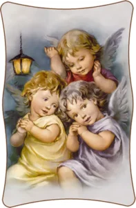 Cuadro del Angel de la Guarda