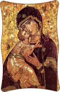 Cuadro de la Virgen de Vladimir