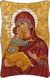 Cuadro de la Virgen de Vladimir