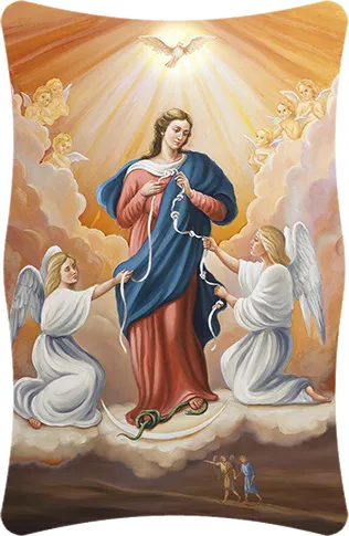 Our Lady Undoer of Knots canvas