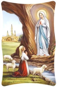 Cuadro de la Virgen de Lourdes