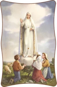 Cuadro de la Virgen de Fatima