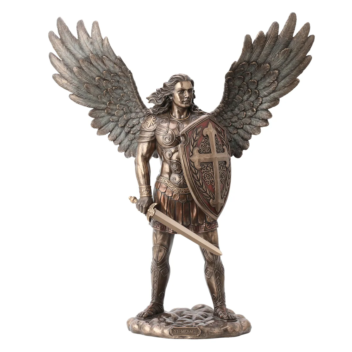 Saint Michael Archangel. Bronze. Various measures