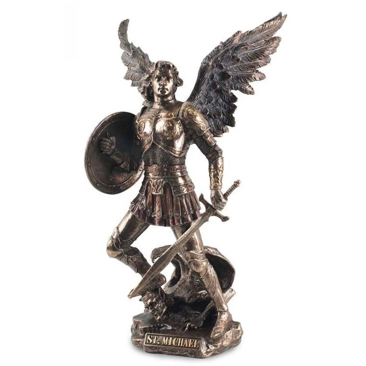 Saint Michael Archangel. Bronze. Various measures