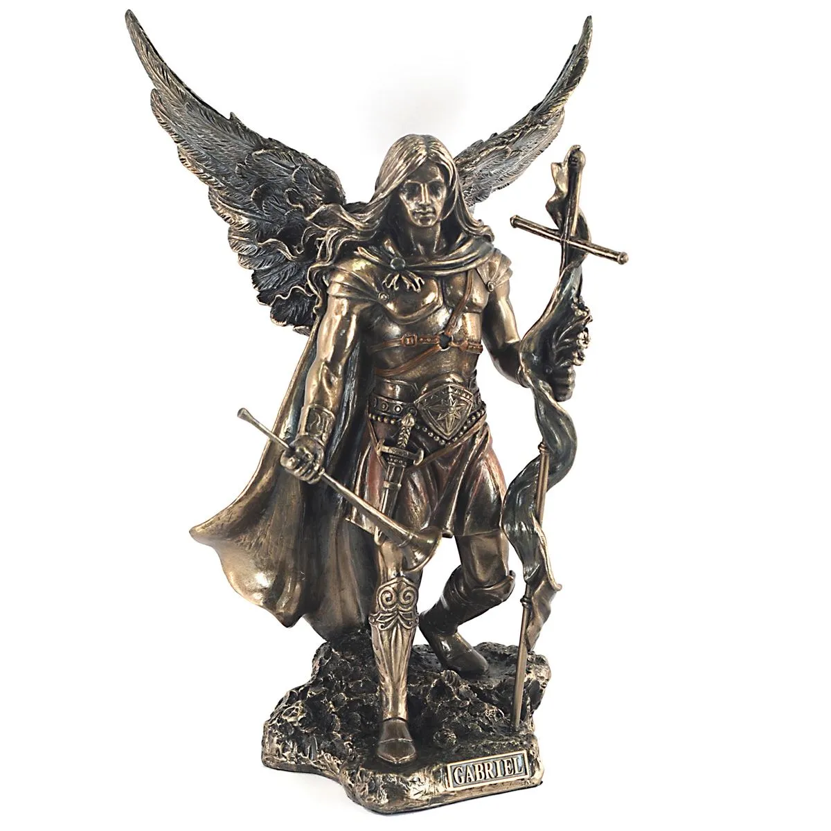 Saint Gabriel the Archangel Bronze finish