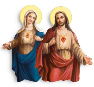 Magnet Sacred Heart of Jesus and Mary