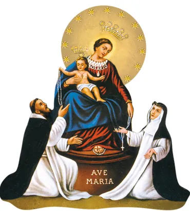 Magnet Our Lady of the Rosary