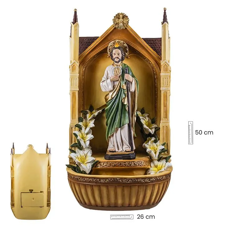 Saint Jude Thaddeus holy water font