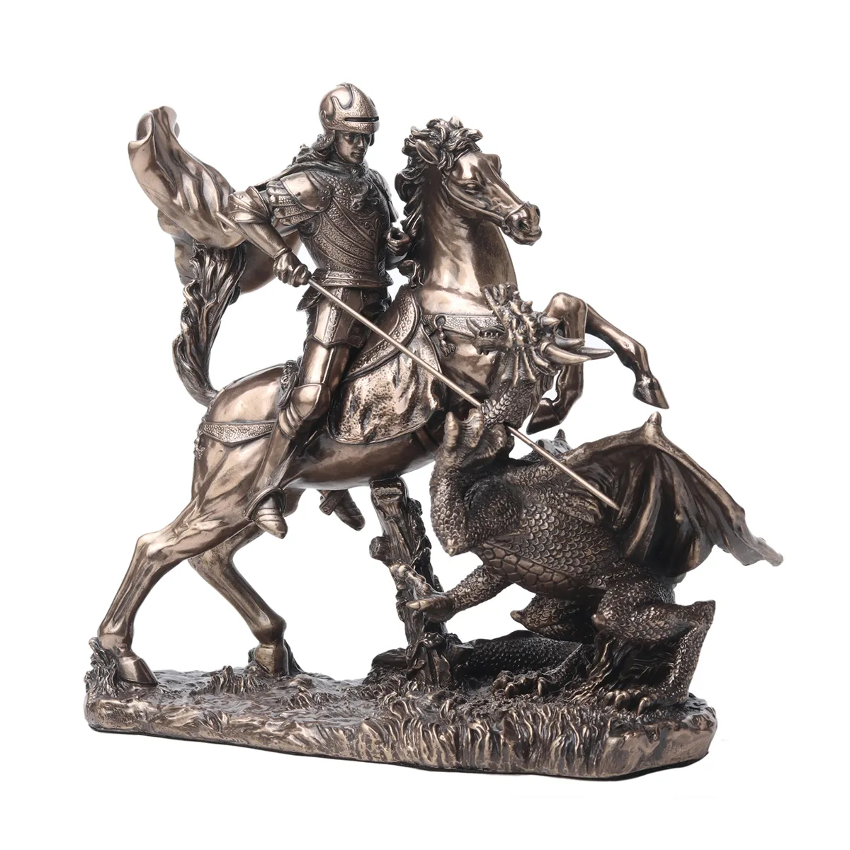 Saint George. Bronze finish