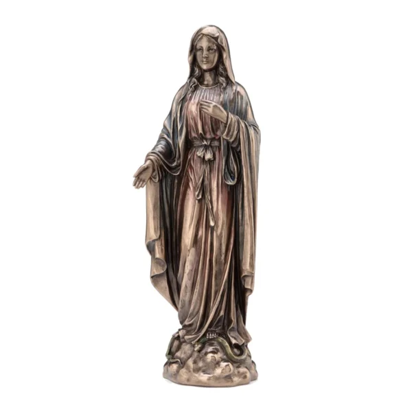 Sacred Heart of Mary. Bronze finish