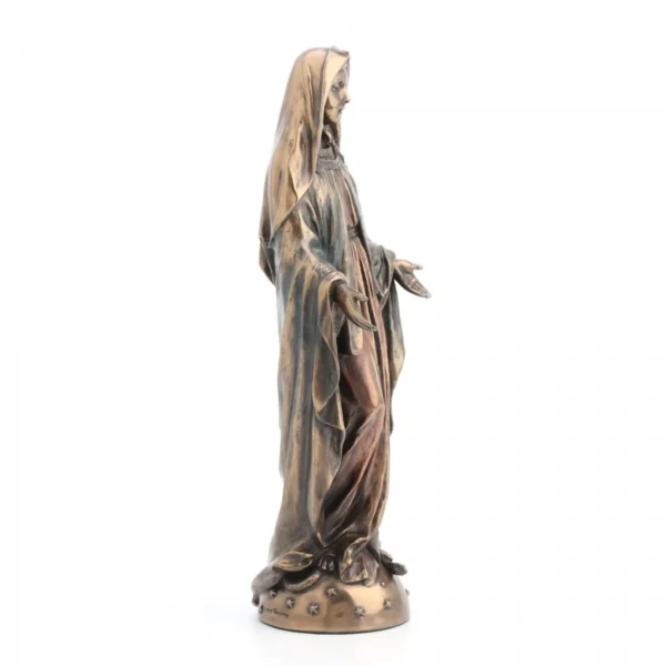 Our Lady of the Miracle. Bronze finish