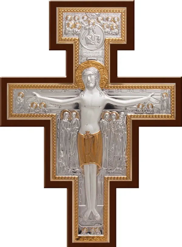 Saint Damiano Crucifix. Bicolor