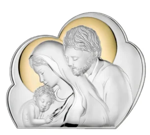 Retablo de la Sagrada Familia. Bicolor